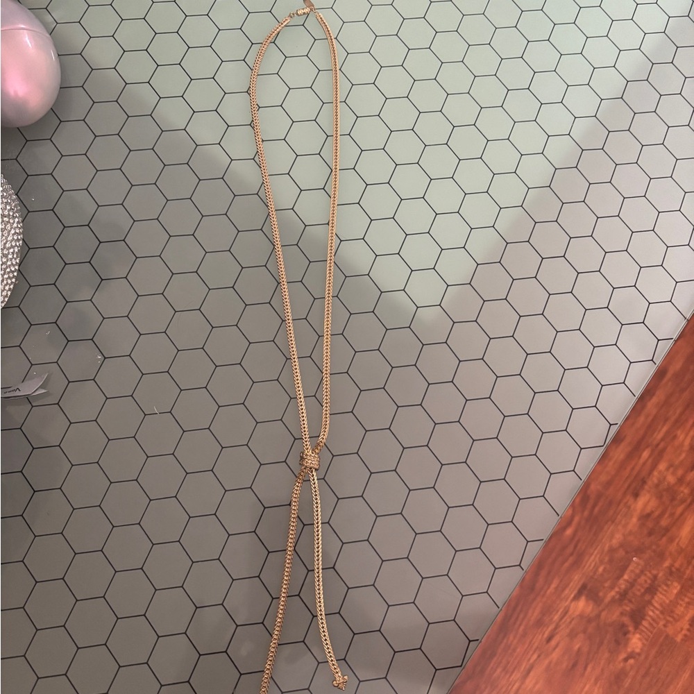 Gold Long Necklace